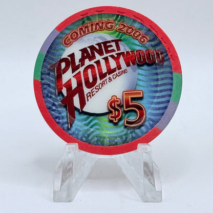 Aladdin Resort & Casino Las Vegas Nevada 2006 'Criss Angel' LE $5 Casino Chip E7736