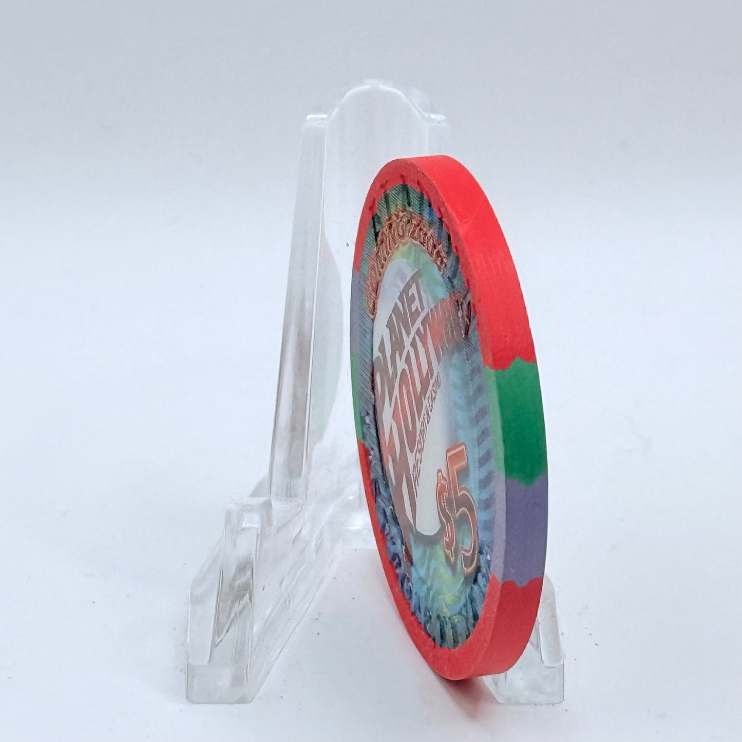 Aladdin Resort & Casino Las Vegas Nevada 2006 'Criss Angel' LE $5 Casino Chip E7736