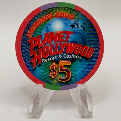 Aladdin Resort & Casino Las Vegas Nevada 2005 'Colin Hay' LE $5 Casino Chip E5438