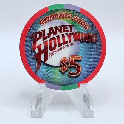 Aladdin Resort & Casino Las Vegas Nevada 2006 '3 Doors Down' LE $5 Casino Chip E7730