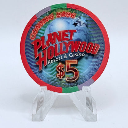 Aladdin Resort & Casino Las Vegas Nevada 2005 'John Waite' LE $5 Casino Chip E4840