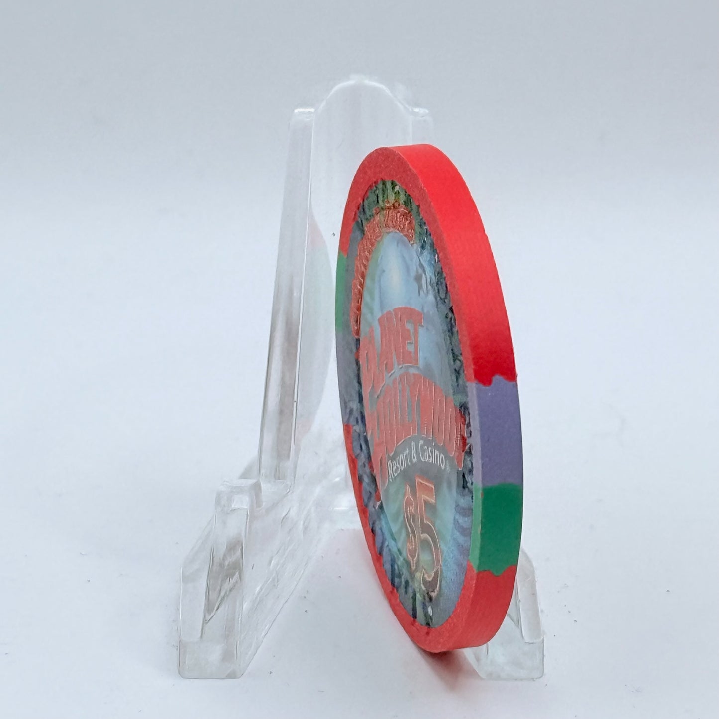 Aladdin Resort & Casino Las Vegas Nevada 2005 'Anna Nicole Smith' LE $5 Casino Chip E4547