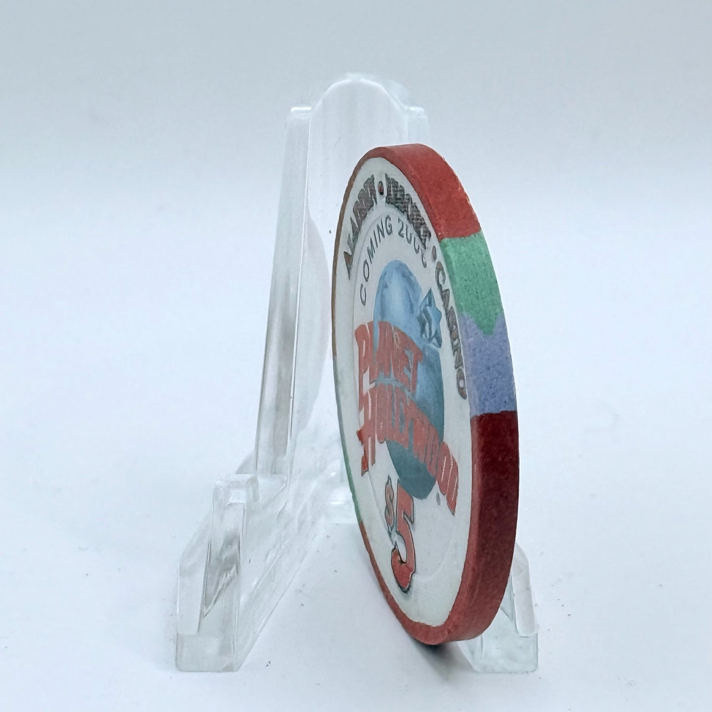 Aladdin Resort & Casino Las Vegas Nevada 2004 'Lionel Richie' LE $5 Casino Chip E4718