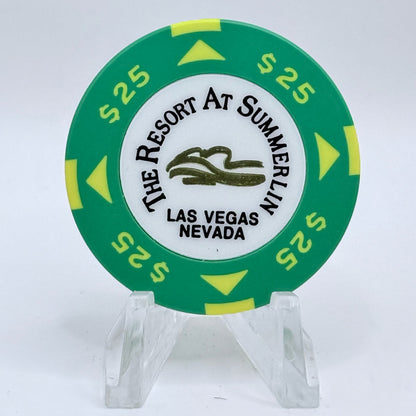 The Resort At Summerlin Las Vegas Nevada 1999 $25 Casino Chip V5350