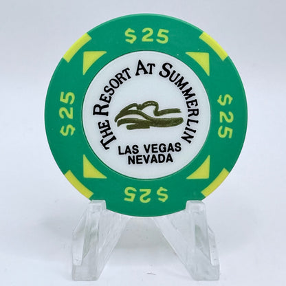 The Resort At Summerlin Las Vegas Nevada 1999 $25 Casino Chip V5350