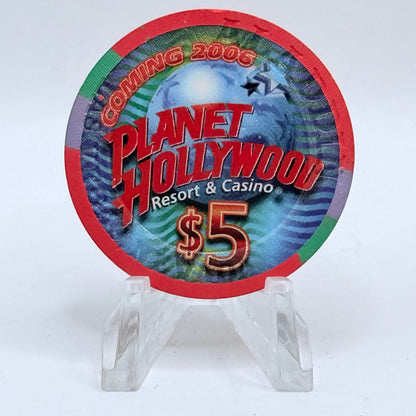 Aladdin Resort & Casino Las Vegas Nevada 2005 'Charlie Murphy' LE $5 Casino Chip E4413