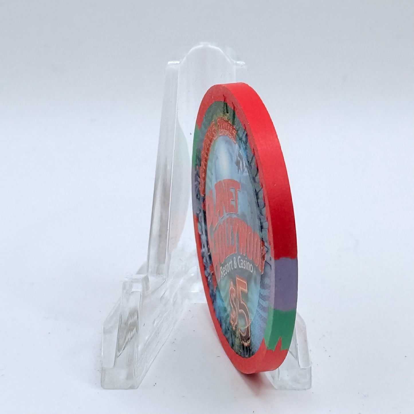 Aladdin Resort & Casino Las Vegas Nevada 2005 'Charlie Murphy' LE $5 Casino Chip E4413