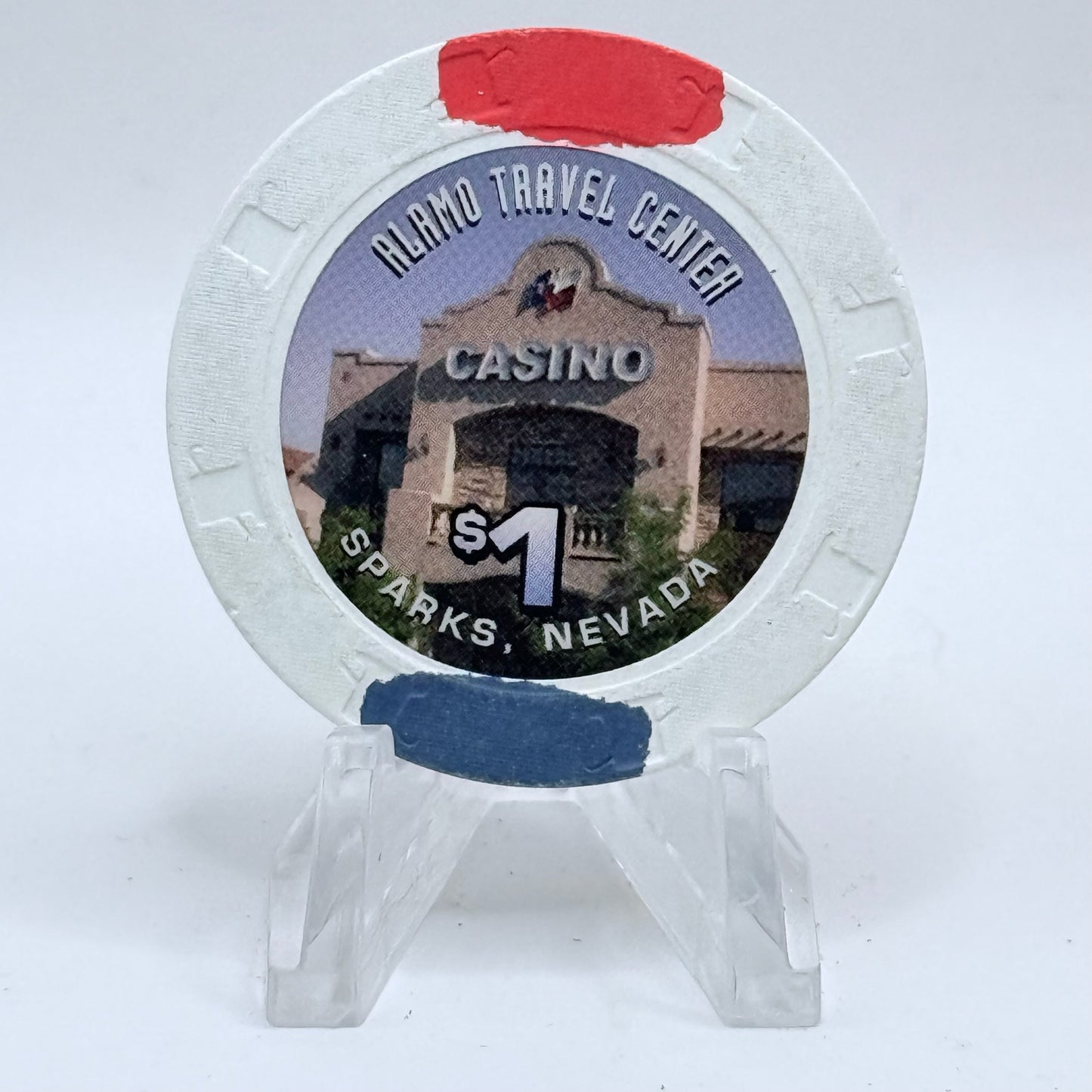 Alamo Travel Center Sparks Nevada 2006 $1 Casino Chip E5571