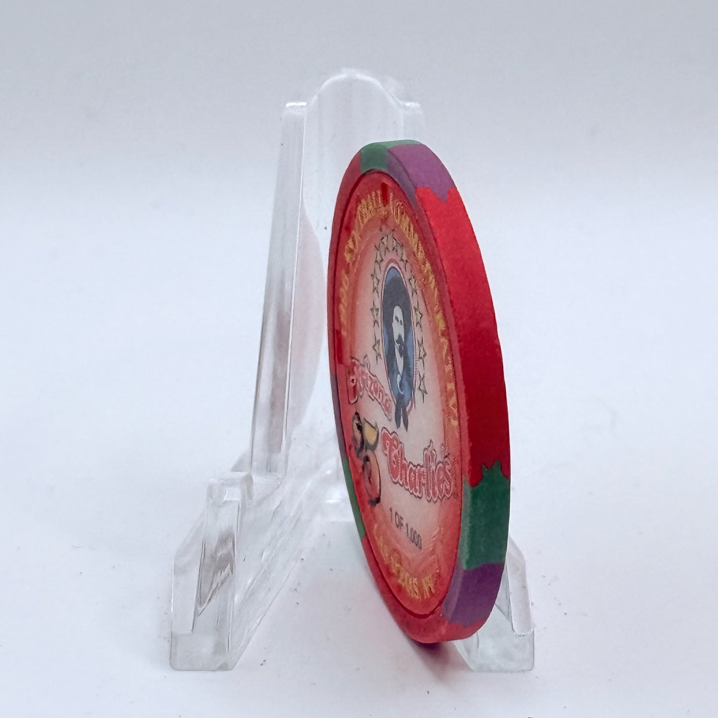 Arizona Charlie's Decatur (West) Las Vegas Nevada 1996 'Football Commemorative' Series 5 LE $5 Casino Chip N2447