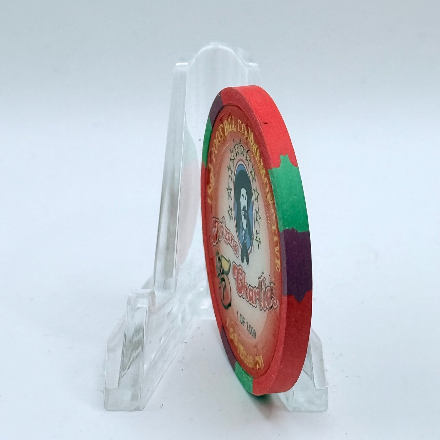 Arizona Charlie's Decatur (West) Las Vegas Nevada 1996 'Akeman & Rodgers' Series 5 LE $5 Casino Chip N2448