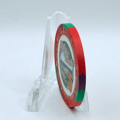 Arizona Charlie's Decatur (West) Las Vegas Nevada 2003 '15th Anniversary' LE $5 Casino Chip E0029