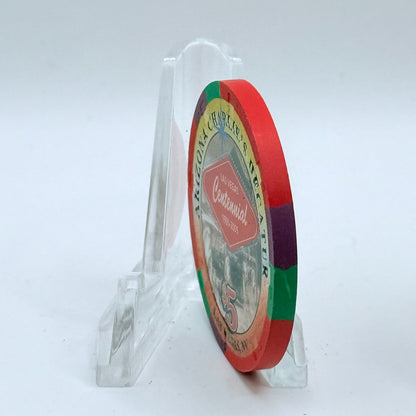 Arizona Charlie's Decatur (West) Las Vegas Nevada 2005 'Las Vegas Centennial' LE $5 Casino Chip E4367