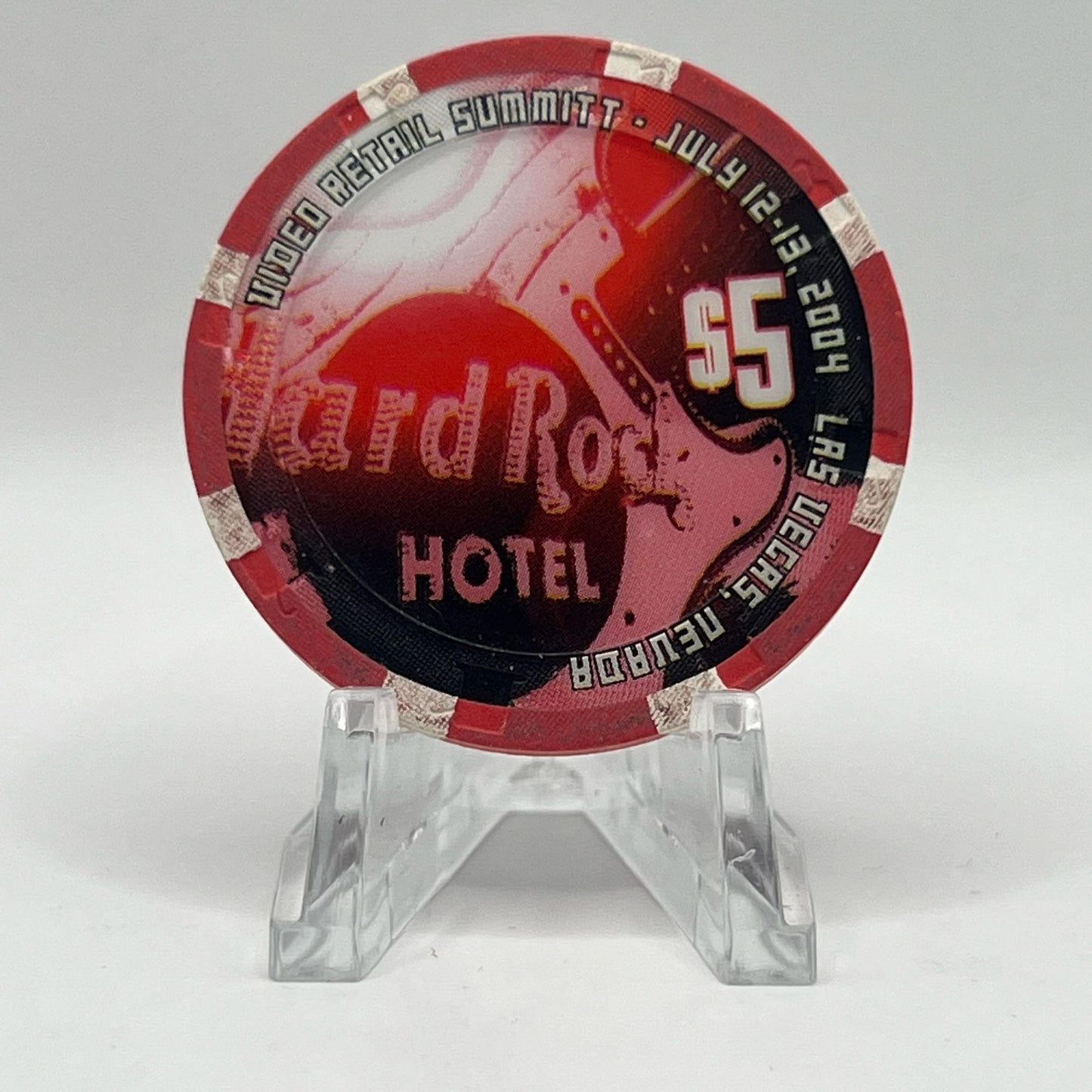 Hard Rock - Las Vegas Las Vegas NV 04 LE $5 Chip E3487