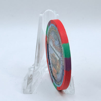 Arizona Charlie's Decatur (West) Las Vegas Nevada 2007 'And They're Off Kentucky Derby' LE $5 Casino Chip E6193