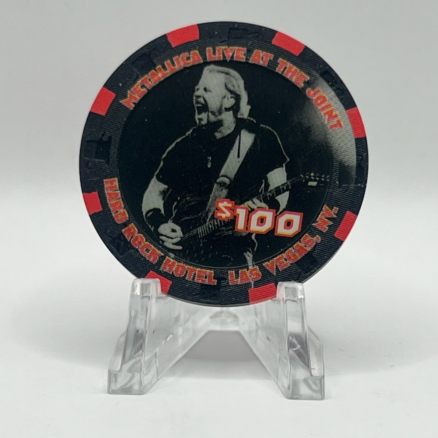 Hard Rock - Las Vegas Las Vegas NV 2004 LE $100 Chip E0797