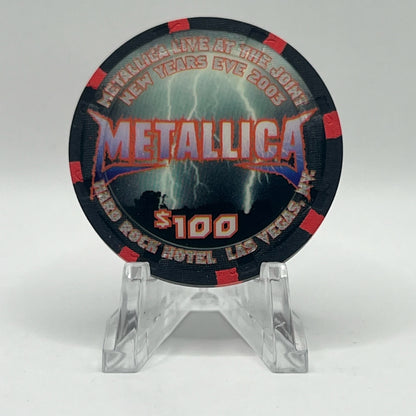 Hard Rock - Las Vegas Las Vegas NV 2004 LE $100 Chip E0797