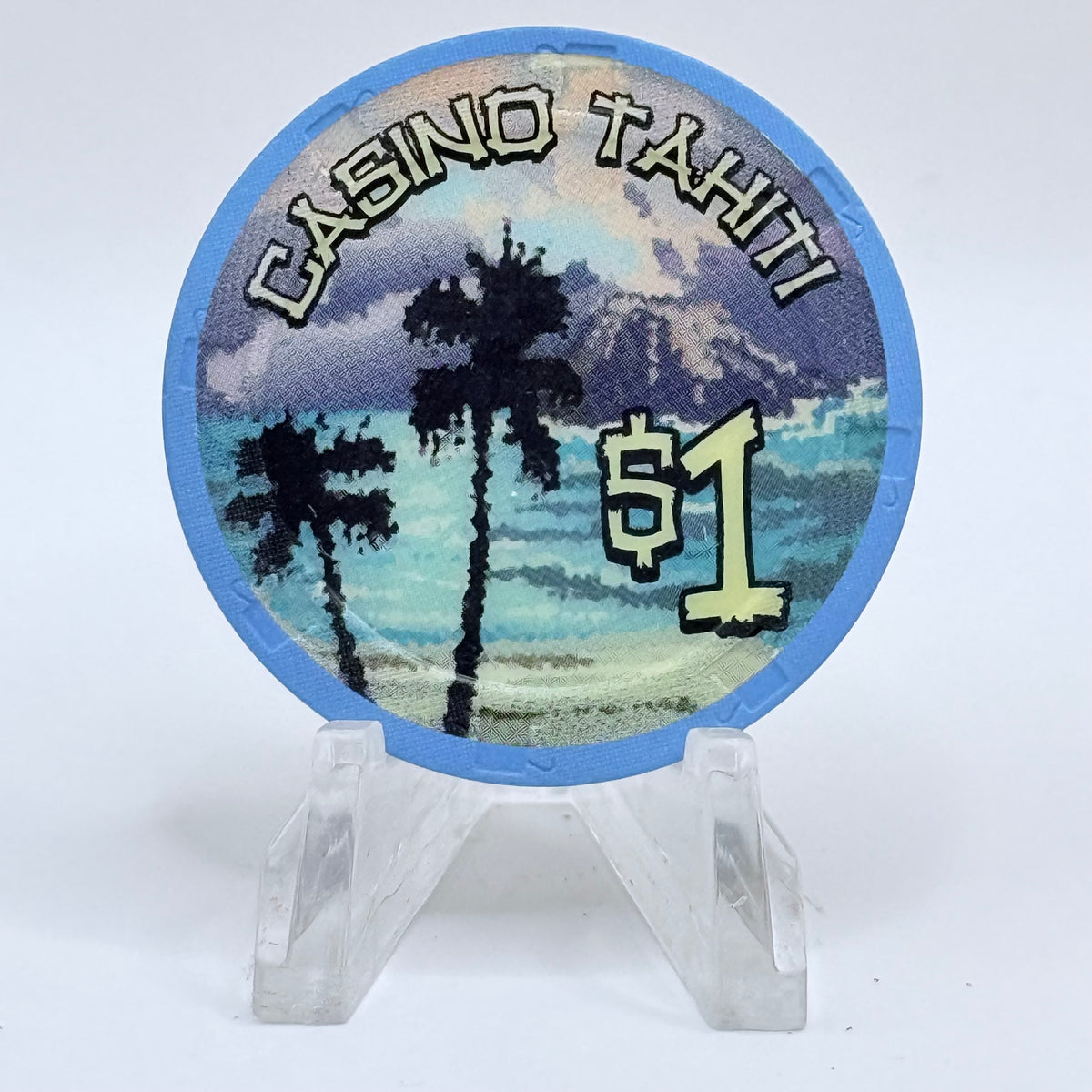 Carnival Conquest Casino Tahiti 2002 $1 Casino Chip