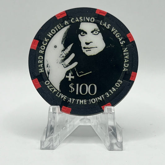 Hard Rock - Las Vegas Las Vegas NV 2003 LE $100 Chip E0798