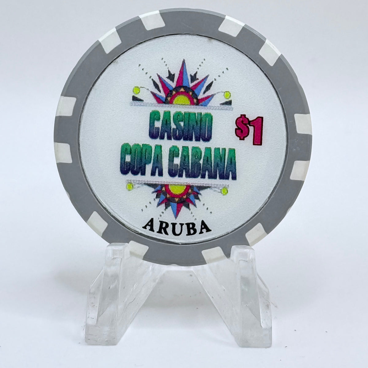 Copa Cabana Hyatt Regency Palm Beach Aruba $1 Casino Chip
