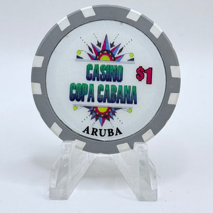 Copa Cabana Hyatt Regency Palm Beach Aruba $1 Casino Chip