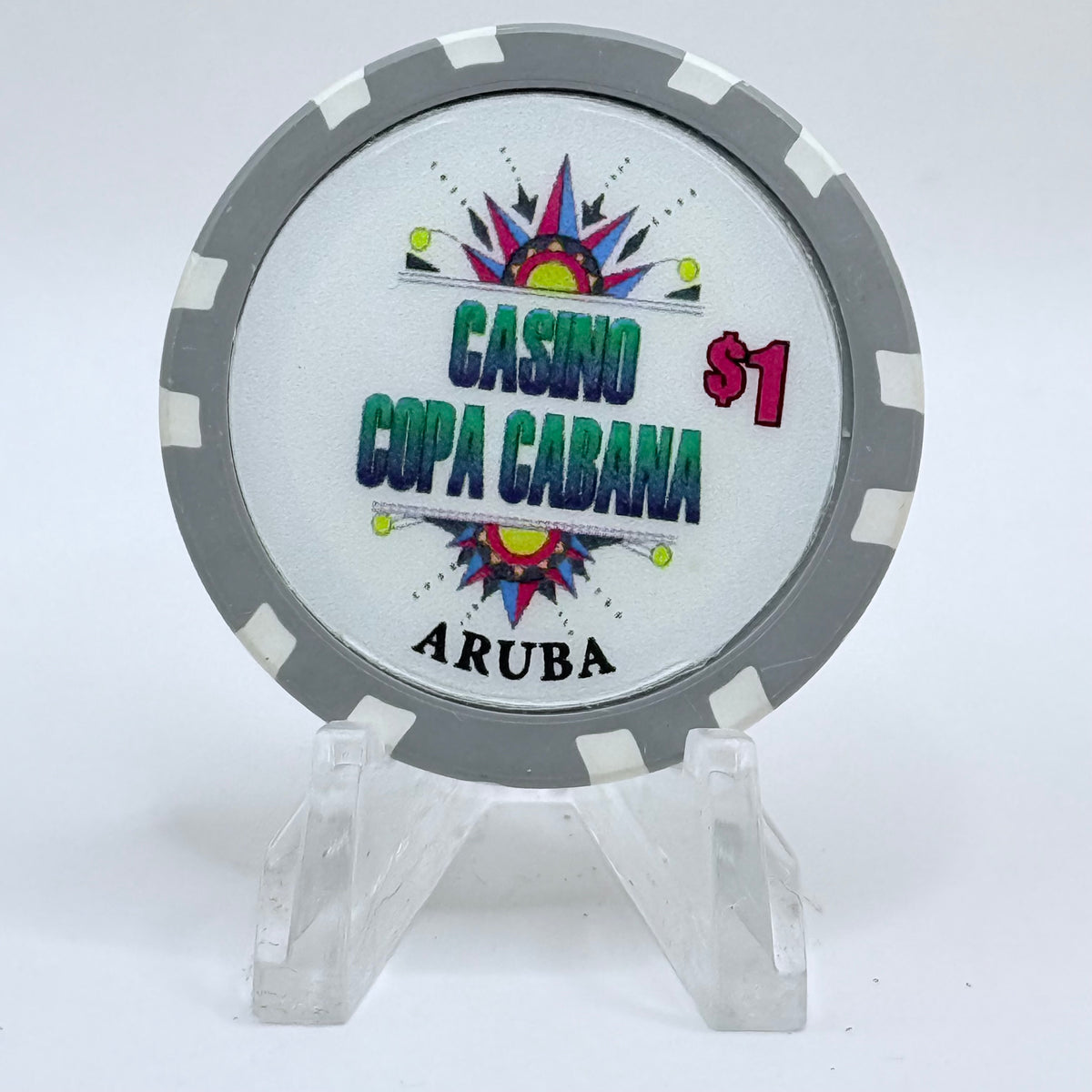 Copa Cabana Hyatt Regency Palm Beach Aruba $1 Casino Chip