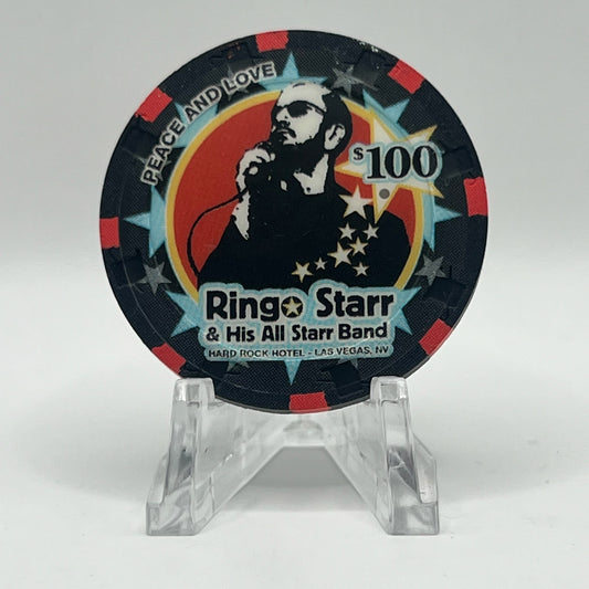 Hard Rock - Las Vegas Las Vegas NV 2003 LE $100 Chip E0800