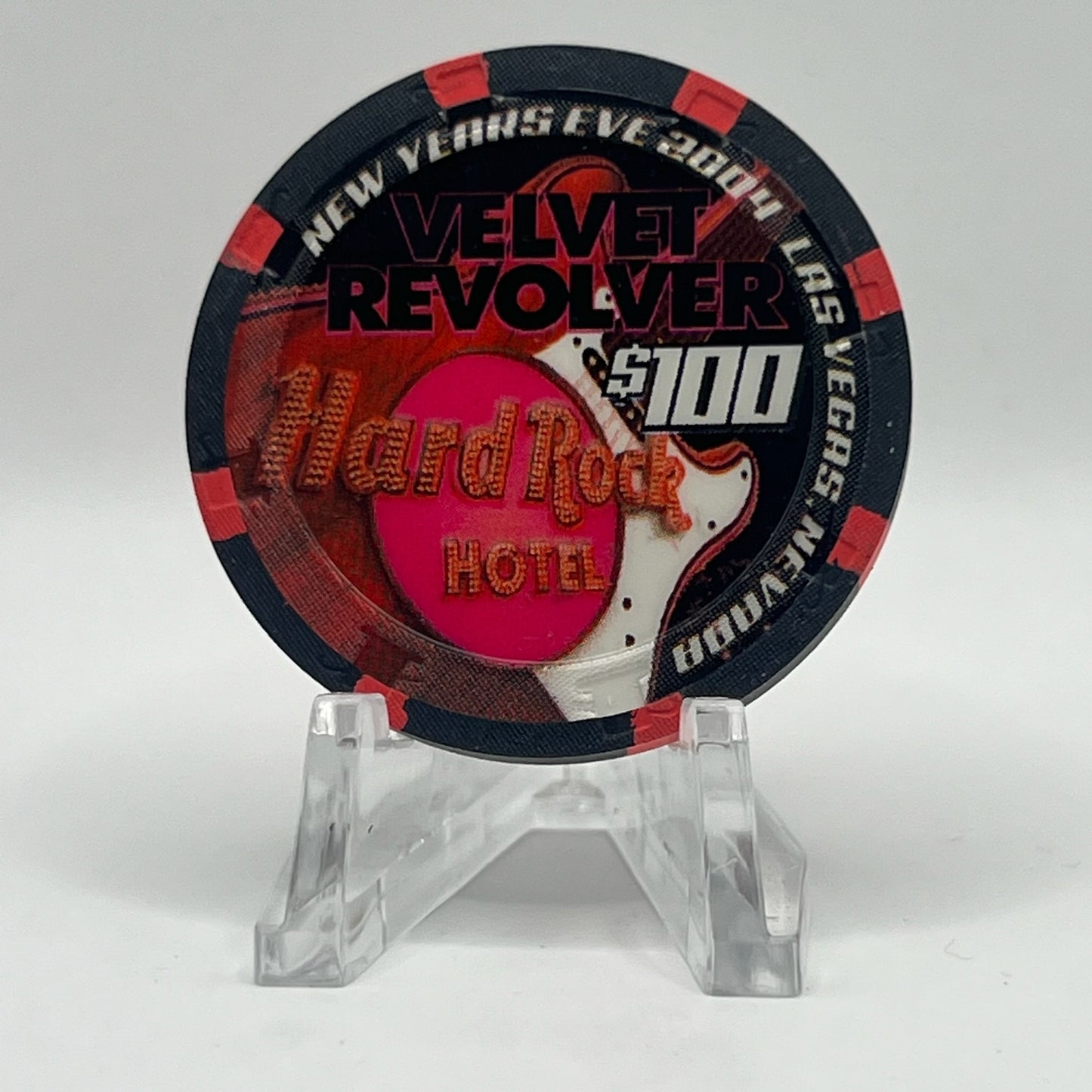 Hard Rock - Las Vegas Las Vegas NV 2004 LE $100 Chip E4173