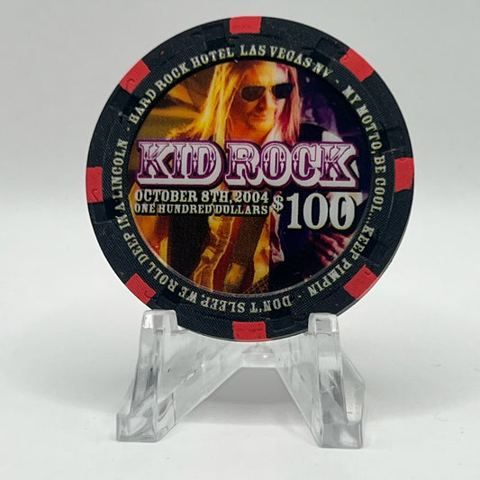 Hard Rock - Las Vegas Las Vegas NV 2004 LE $100 Chip E3995