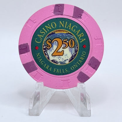 Casino Niagara Niagara Falls Ontario $2.50 Casino Chip