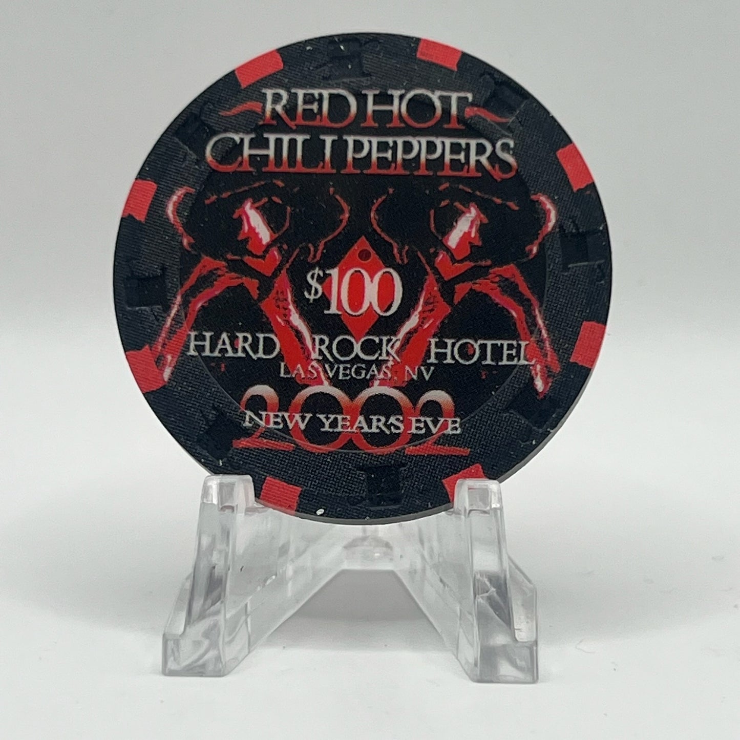 Hard Rock - Las Vegas Las Vegas NV 2002 LE $100 Chip E0799