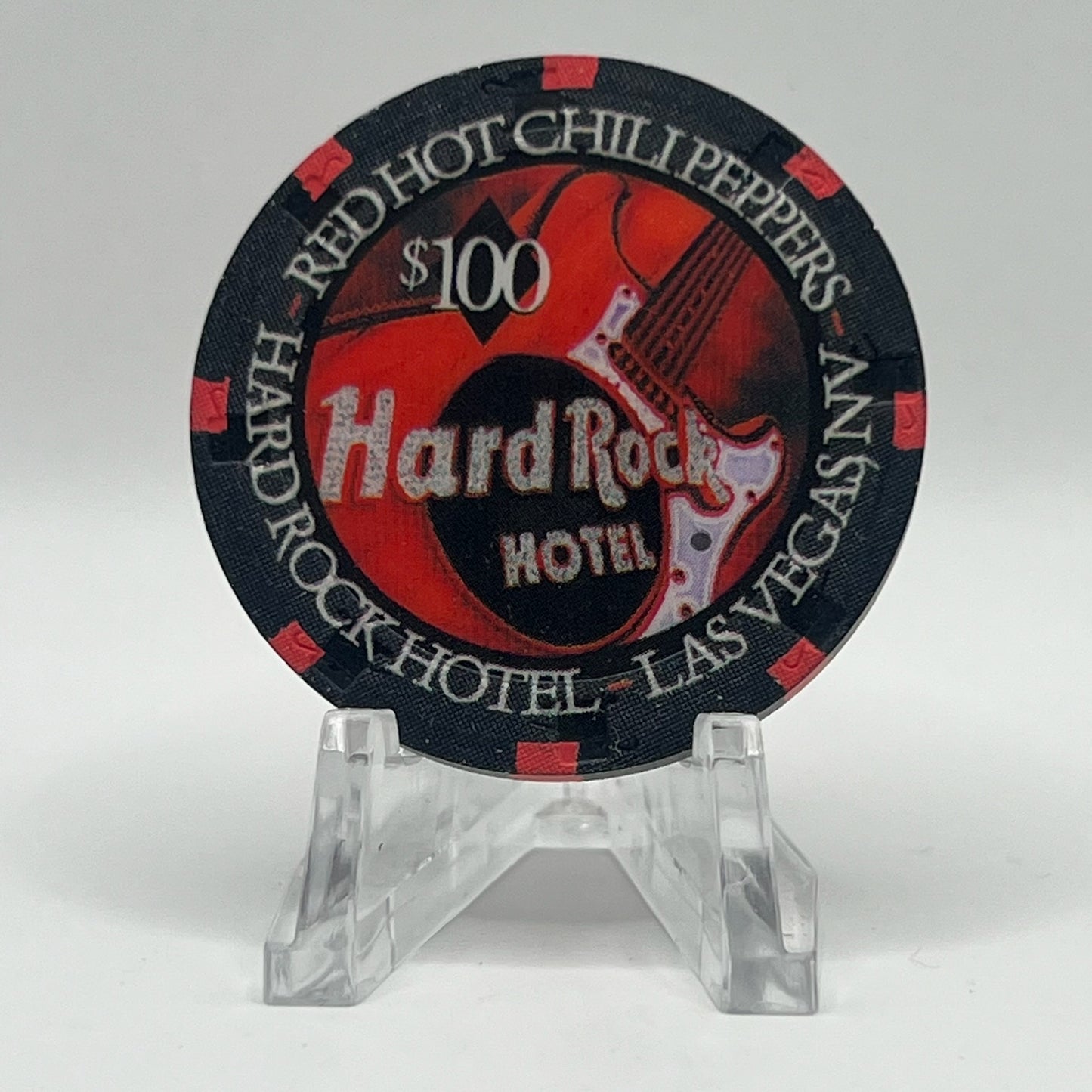 Hard Rock - Las Vegas Las Vegas NV 2002 LE $100 Chip E0799