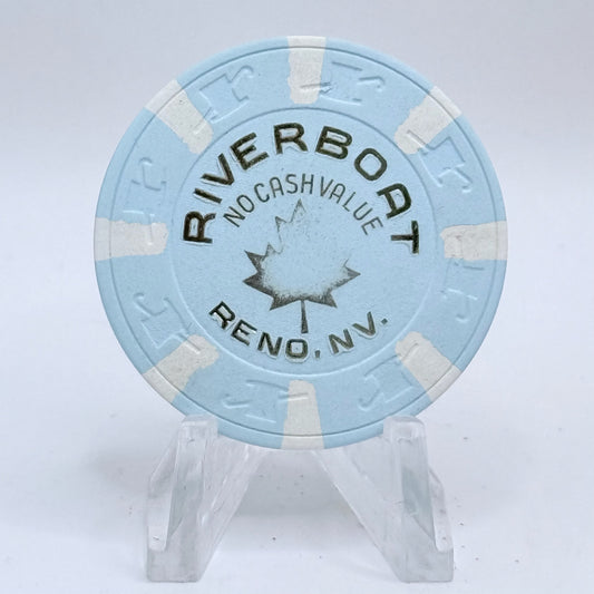 Riverboat Reno Nevada 1989 $1 NCV Casino Chip N2693