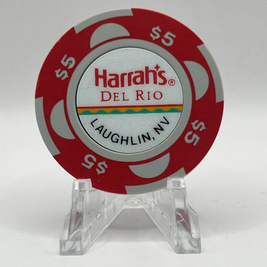 Harrah's Del Rio Laughlin Nevada 1988 $5 Casino Chip N3417