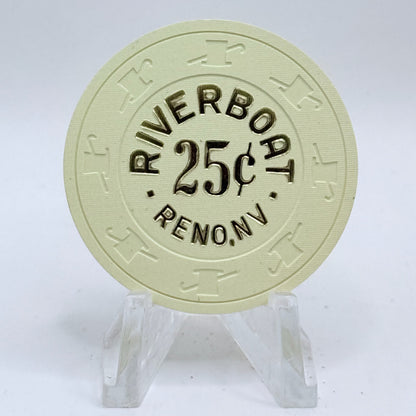 Riverboat Reno Nevada 1988 $0.25 Casino Chip N3091
