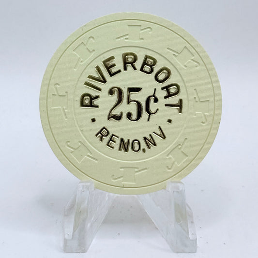Riverboat Reno Nevada 1988 $0.25 Casino Chip N3091