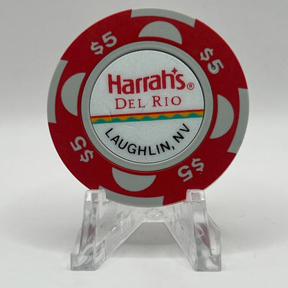 Harrah's Del Rio Laughlin Nevada 1988 $5 Casino Chip N3417