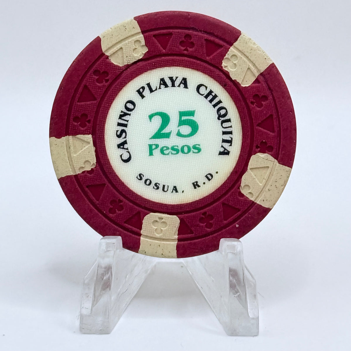 Casino Playa Chiquita Sosua Dominican Republic Pesos25 Casino Chip
