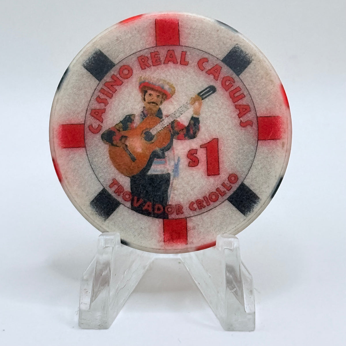 Casino Real Caguas Caguas Puerto Rico $1 Casino Chip