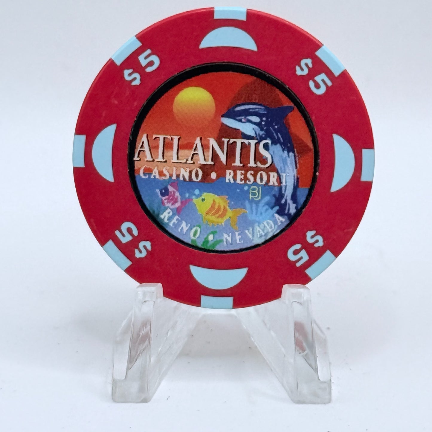 Atlantis Reno Nevada 1999 $5 Casino Chip V3677