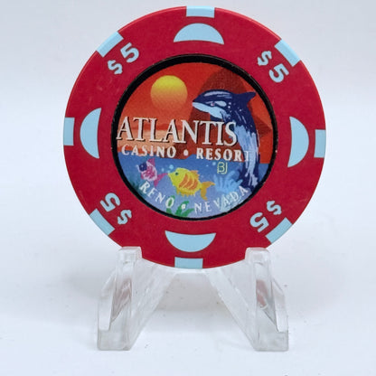 Atlantis Reno Nevada 1999 $5 Casino Chip V3677