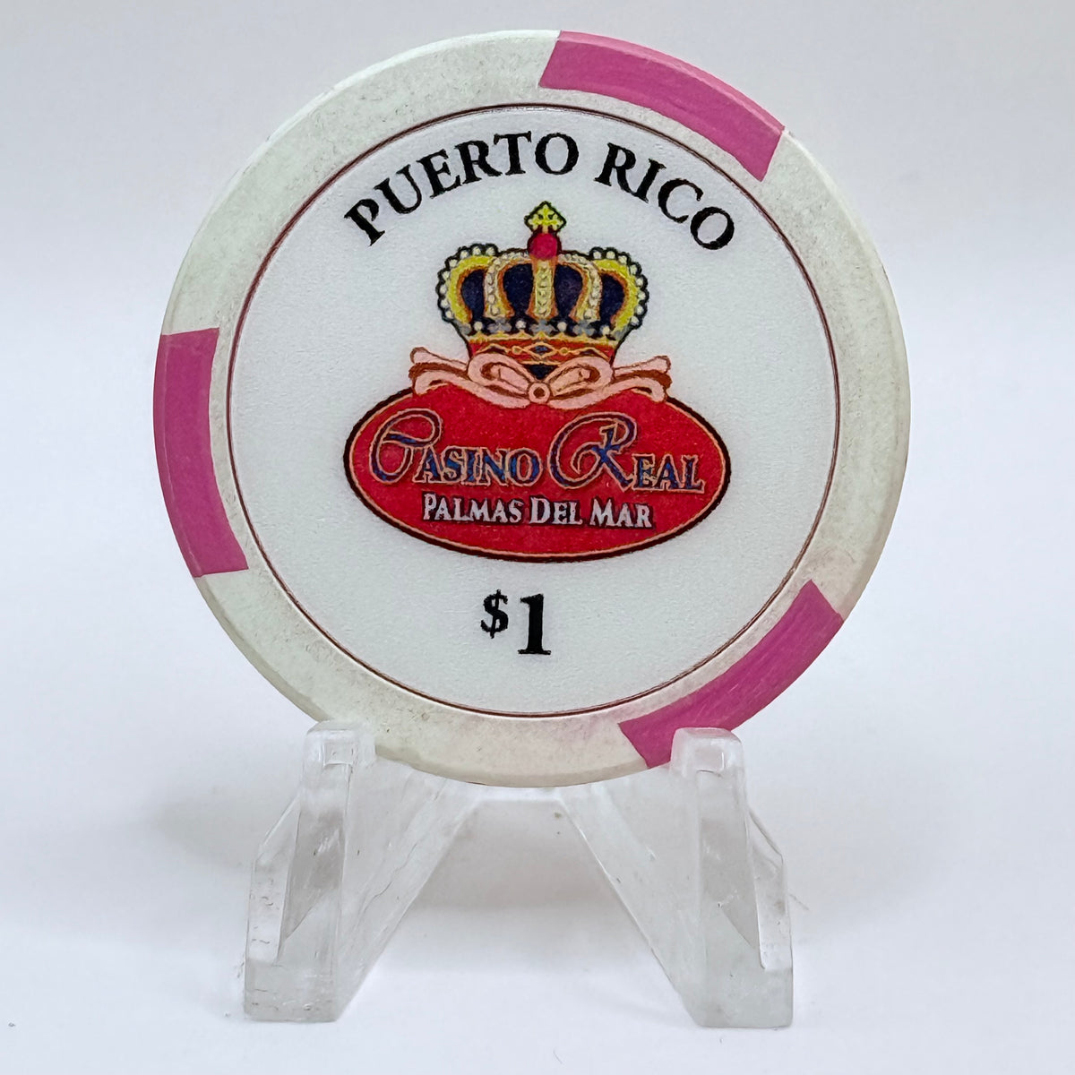 Palmas del Mar Casino Real Humacao Puerto Rico Series 1 $1 Casino Chip
