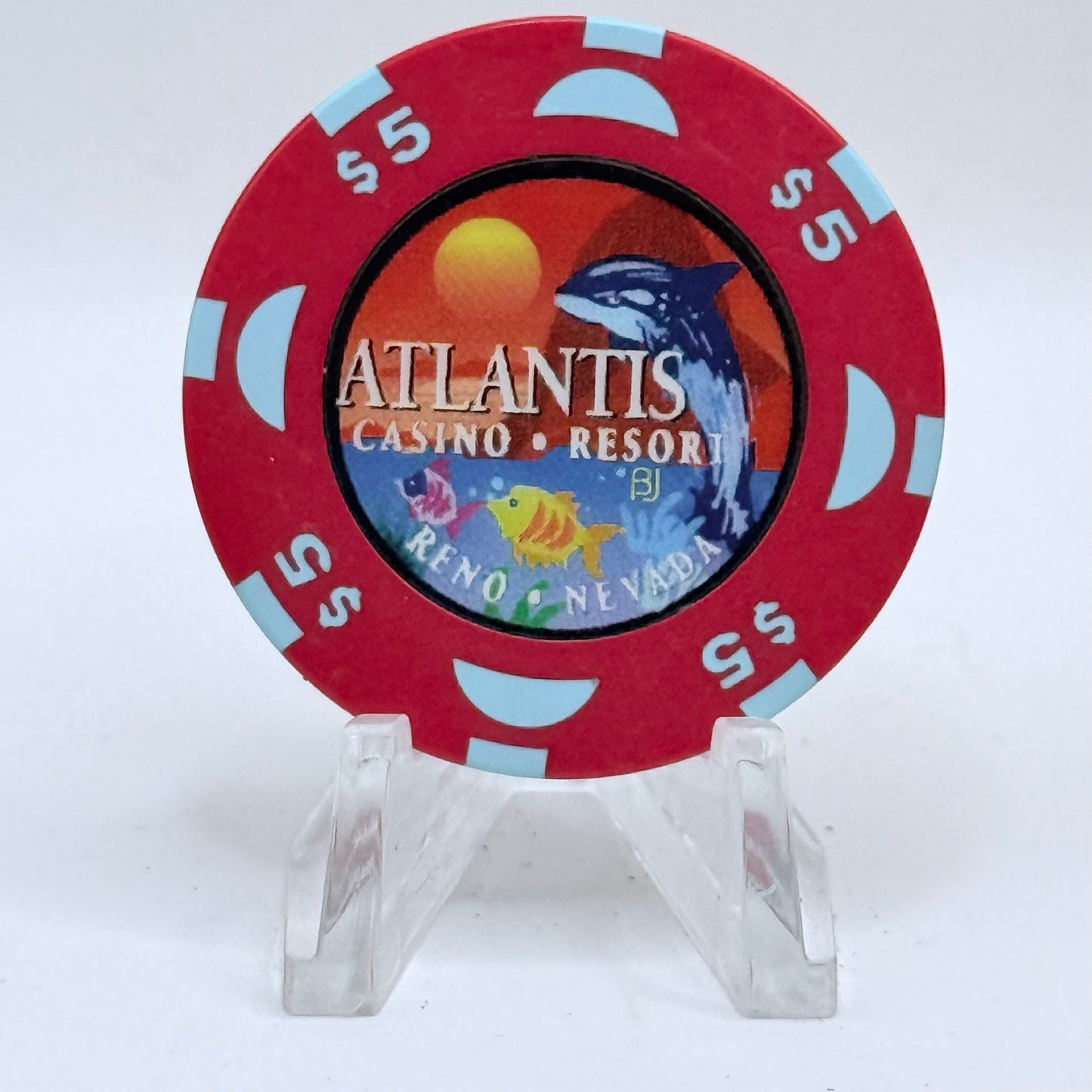 Atlantis Reno Nevada 1999 $5 Casino Chip V3677