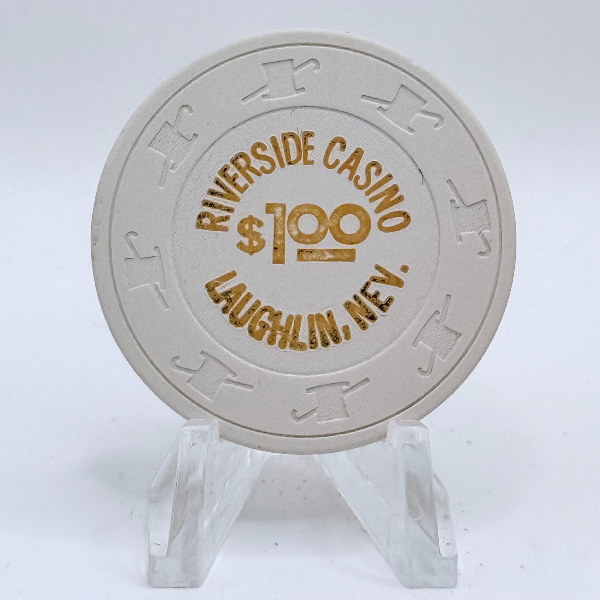 Riverside Resort Casino Laughlin Nevada 1988 $1 Casino Chip N2857