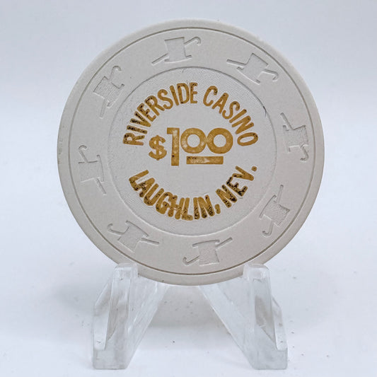 Riverside Resort Casino Laughlin Nevada 1988 $1 Casino Chip N2857