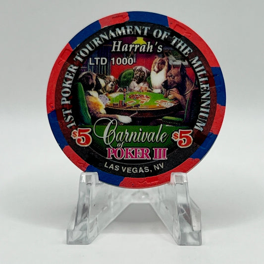 Harrah's Las Vegas Nevada 2000 LE $5 Casino Chip V4465