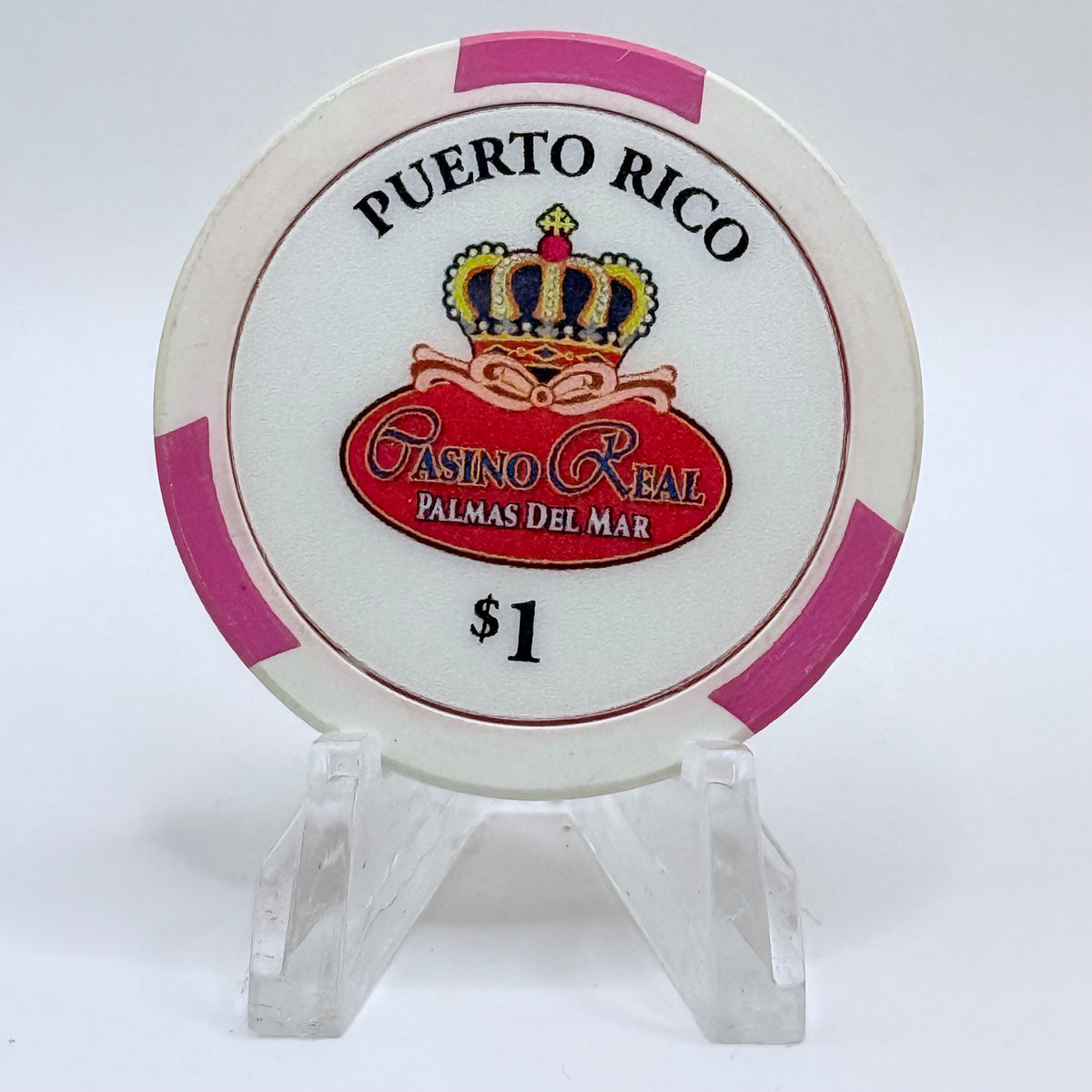 Palmas del Mar Casino Real Humacao Puerto Rico Series 1 $1 Casino Chip