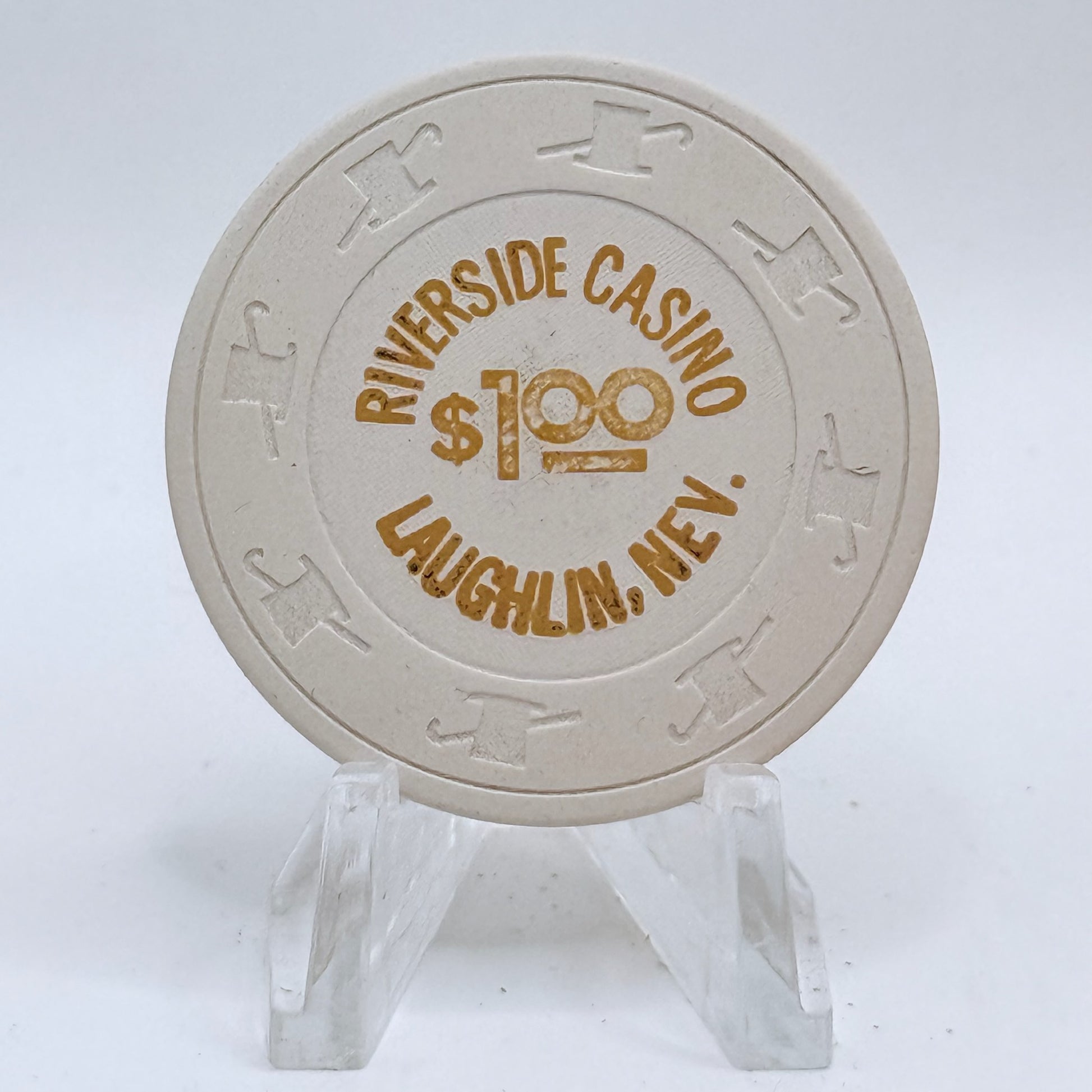 Riverside Resort Casino Laughlin Nevada 1988 $1 Casino Chip N2857