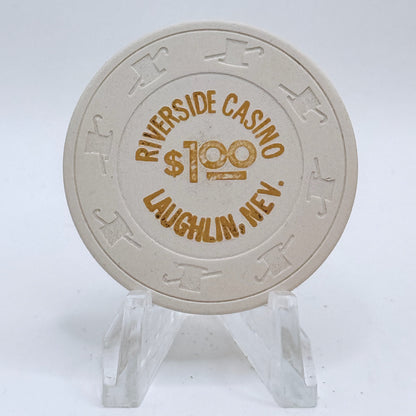 Riverside Resort Casino Laughlin Nevada 1988 $1 Casino Chip N2857