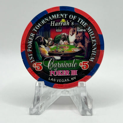 Harrah's Las Vegas Nevada 2000 LE $5 Casino Chip V4465