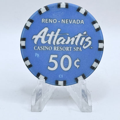 Atlantis Reno Nevada 2012 $0.50 Casino Chip D0738